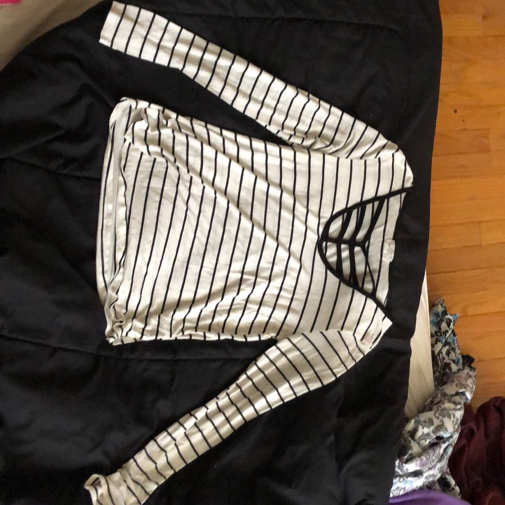 Long-Sleeve White T-Shirt